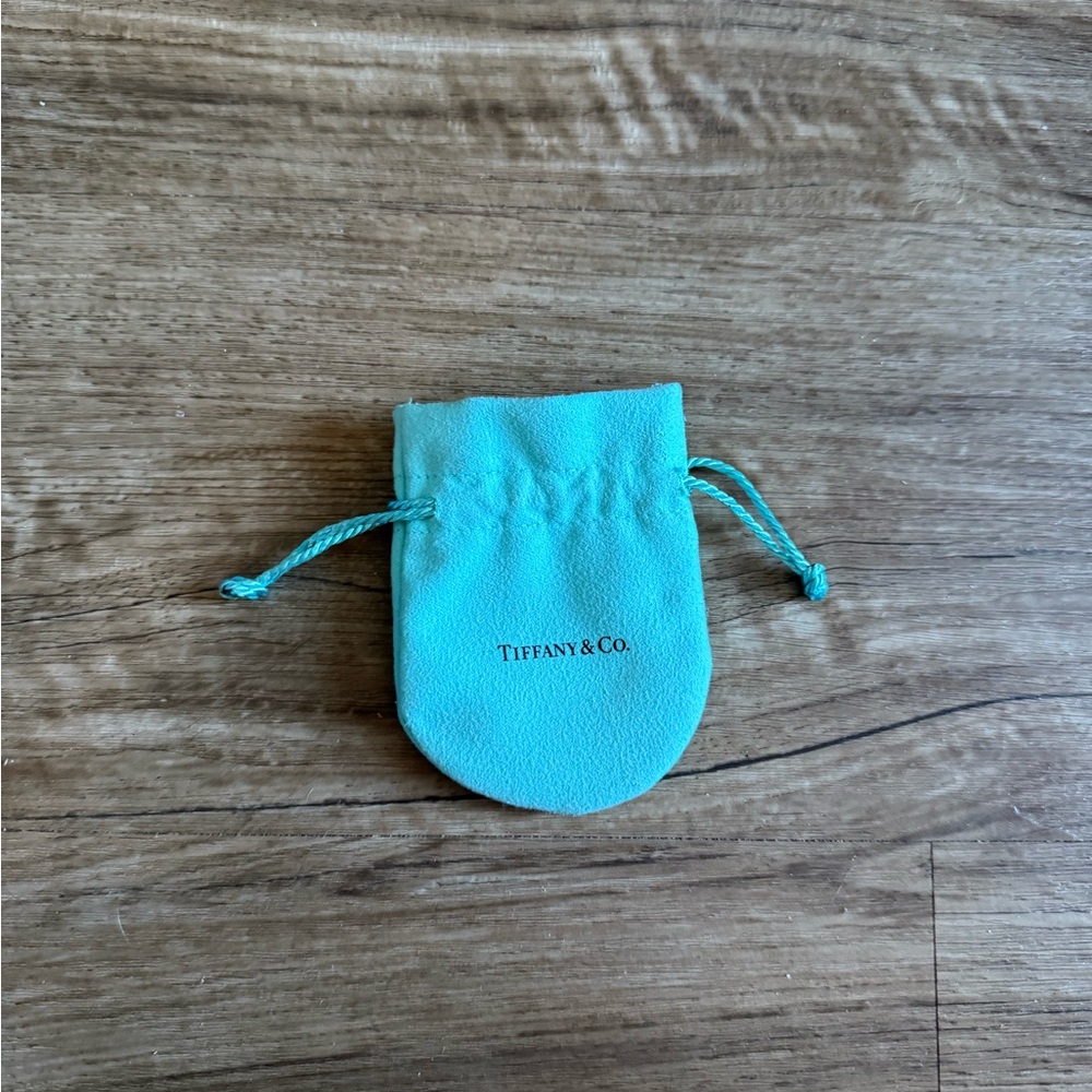 Tiffany & Co. Blue Drawstring Pouch